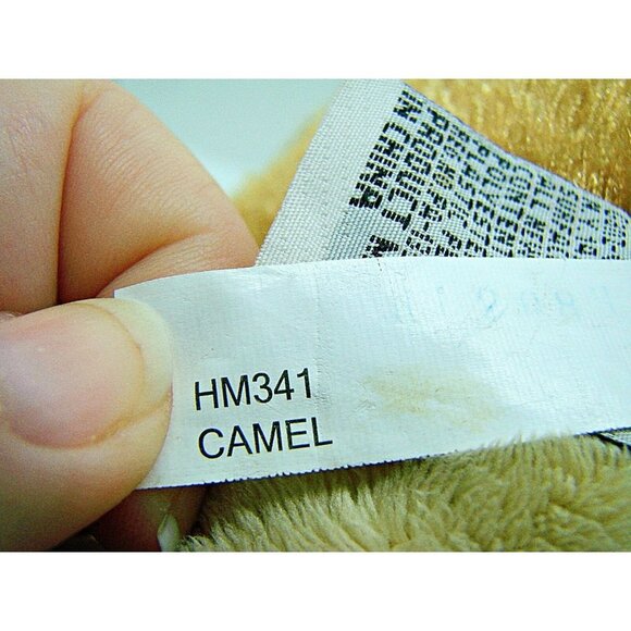 Ganz Webkinz Shaggy Two Hump Camel Plush Stuffed Animal Toy Collectible Tan 8in - Picture 12 of 12